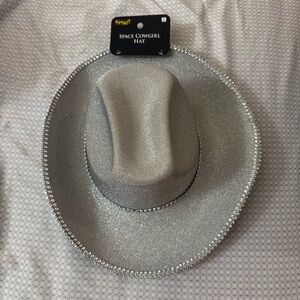 NWT Silver Glam Space Cowgirl Hat